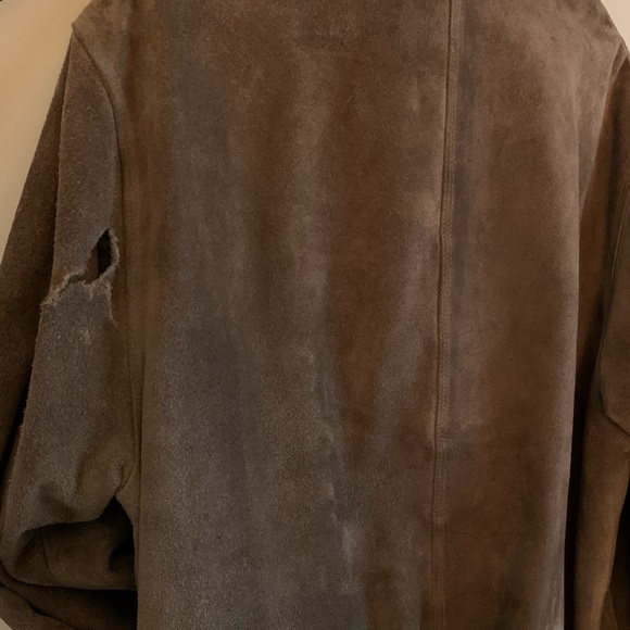 Polo Ralph Lauren Suede Leather Jacket, RARE. - Picture 4 of 5